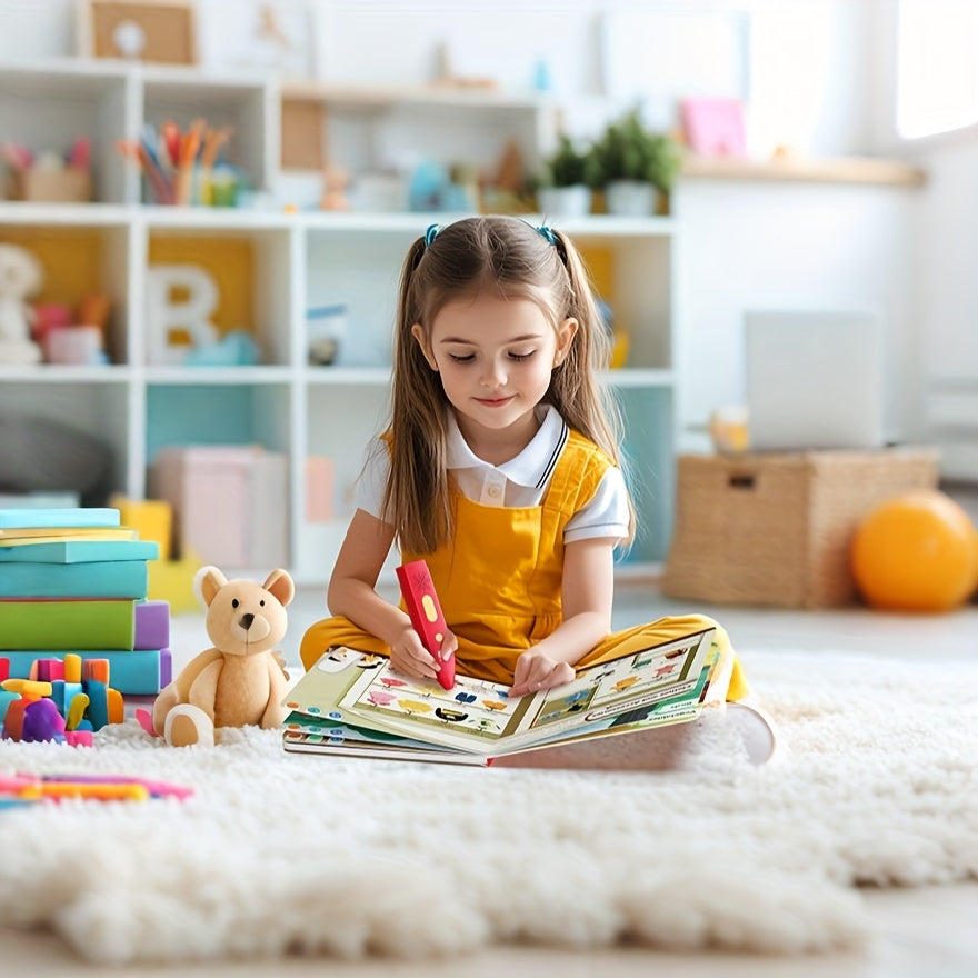English reading book sets, interactive audio books.