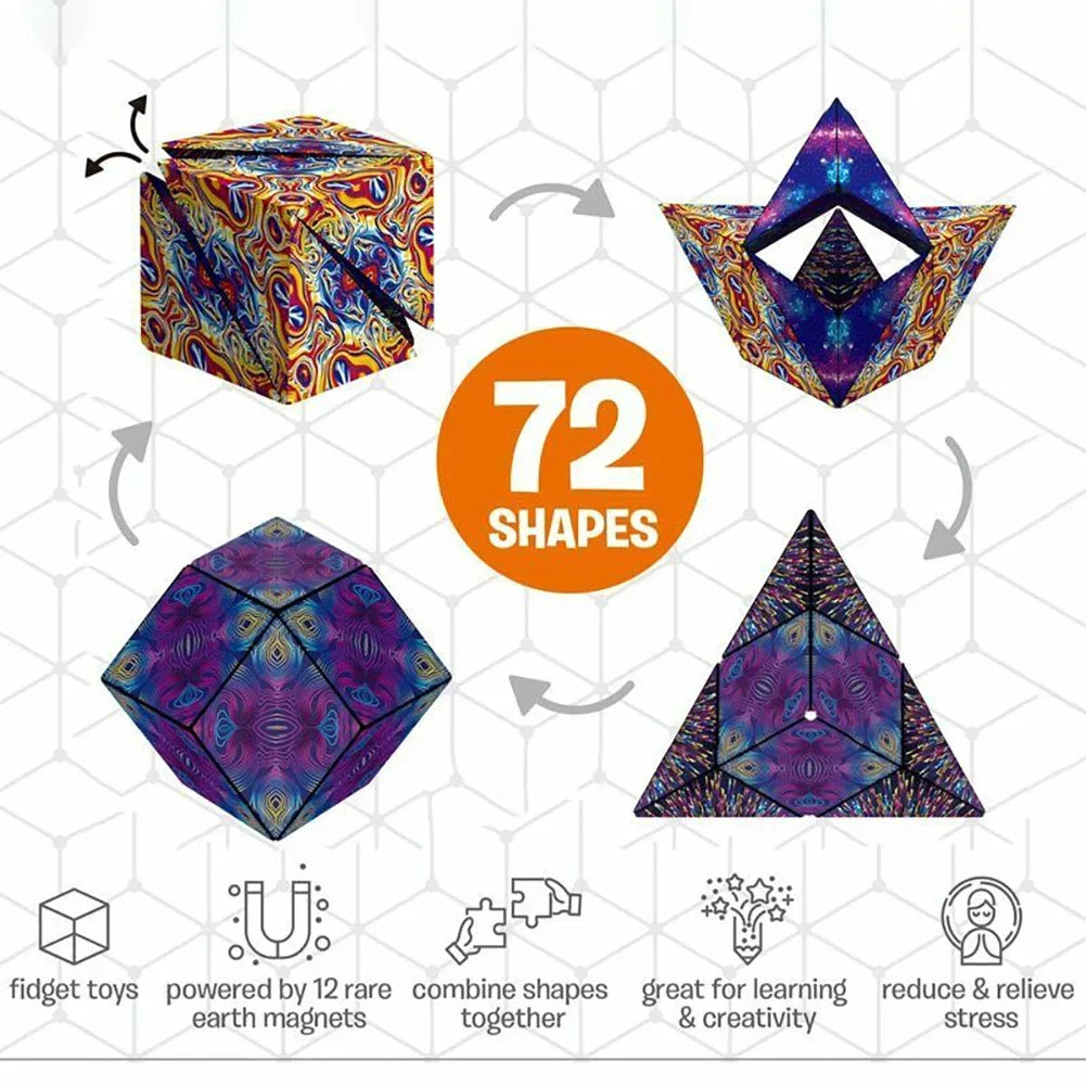 Magnetic Magic Cube (Fidget Toy)