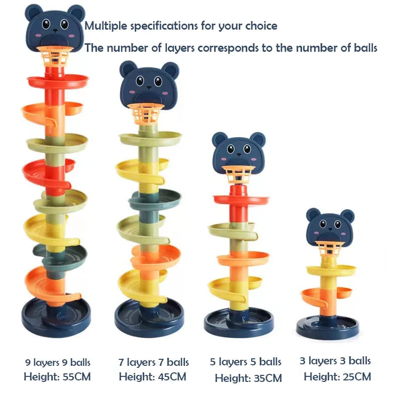 Sensory Ball Drop Tower for Babies – STEM Learning Fun