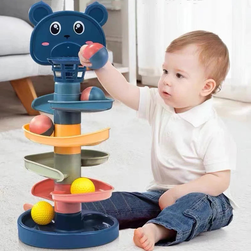 Sensory Ball Drop Tower for Babies – STEM Learning Fun