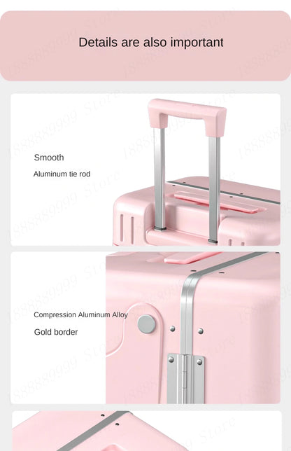 New Suitcase with Child Seat Boarding Trolley 2025