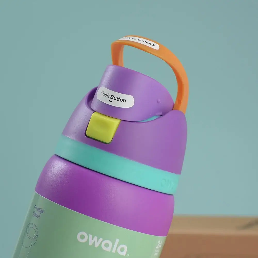 New Owala Stainless Steel Thermos Bottle with Straw