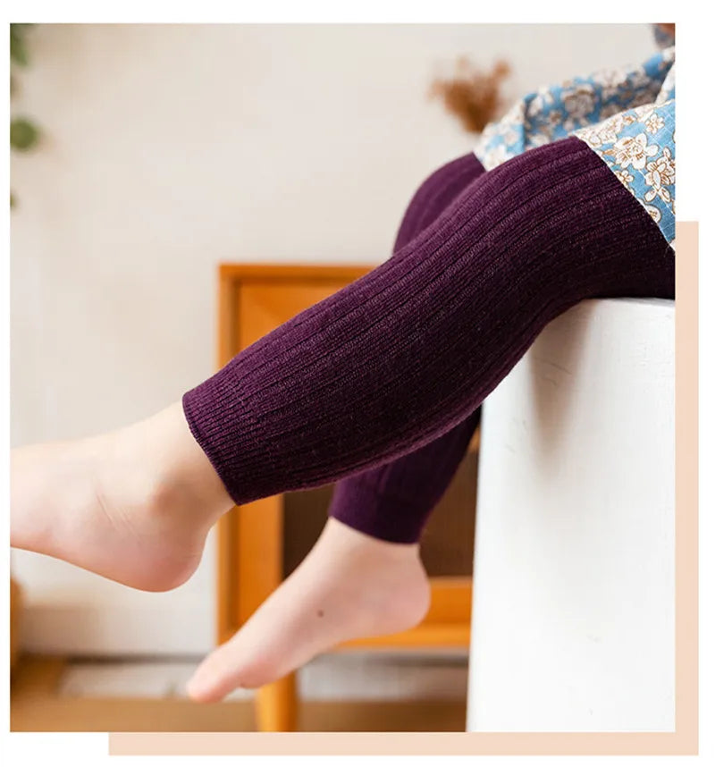 Cotton leggings with elastane uisex