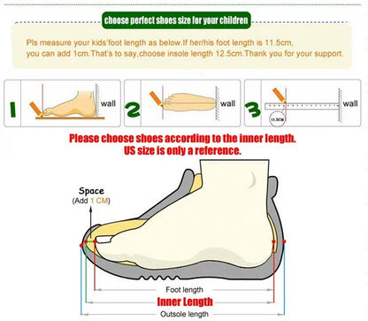 Spring 2025 Kids Boys &amp; Girls Non-Slip Sneakers