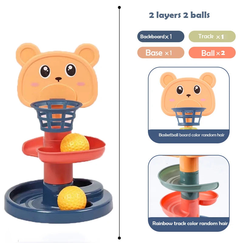 Sensory Ball Drop Tower for Babies – STEM Learning Fun