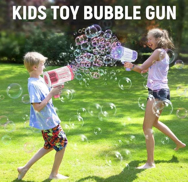 Máquina de bolhas de ar para meninos e meninas