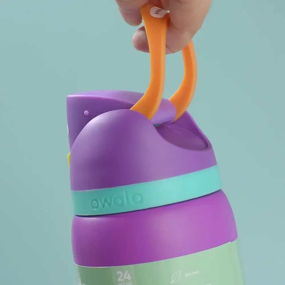 New Owala Stainless Steel Thermos Bottle with Straw