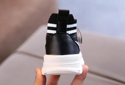 Kids Autumn Winter Warm Ankle Girls Children Boots Boys Fashion Le