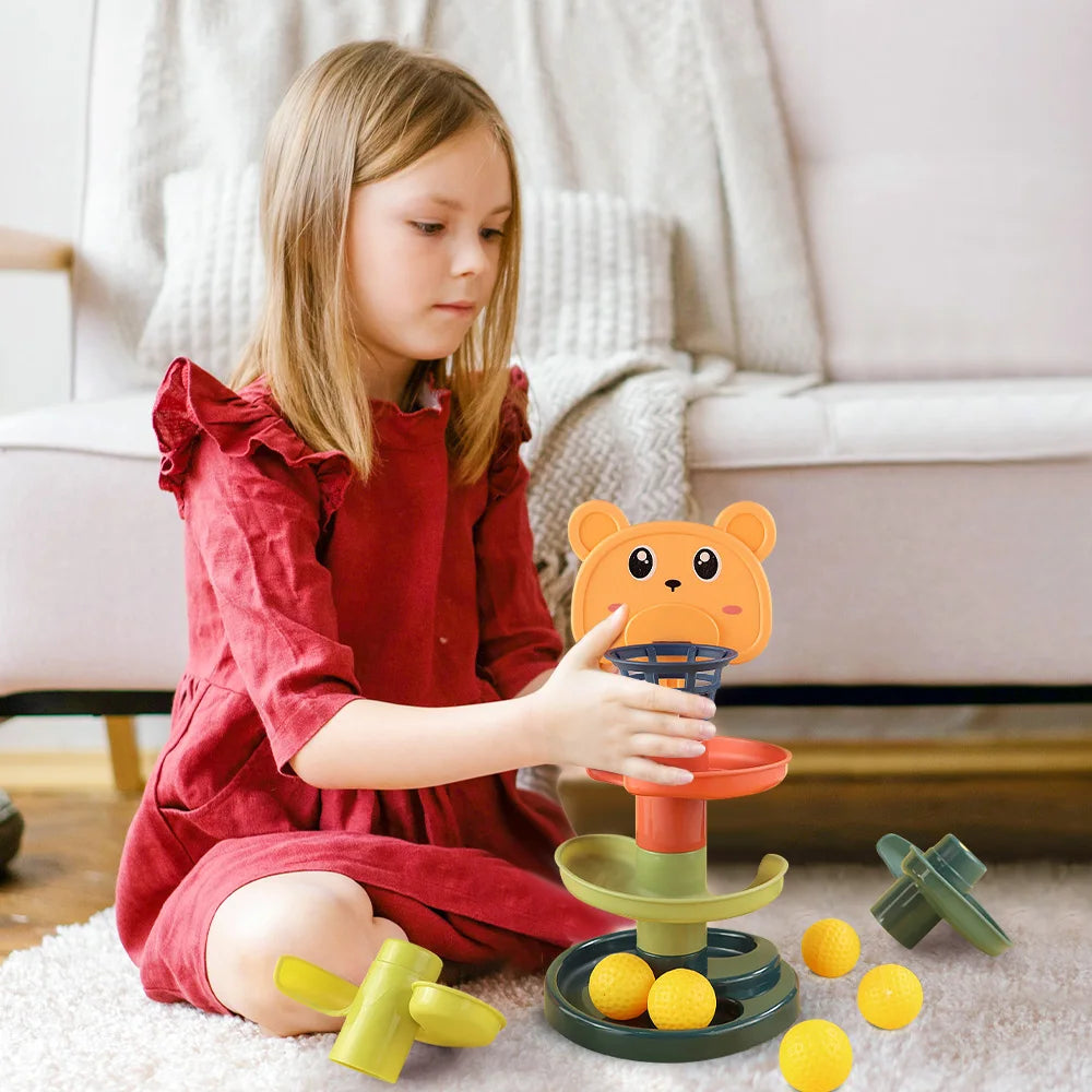 Sensory Ball Drop Tower for Babies – STEM Learning Fun