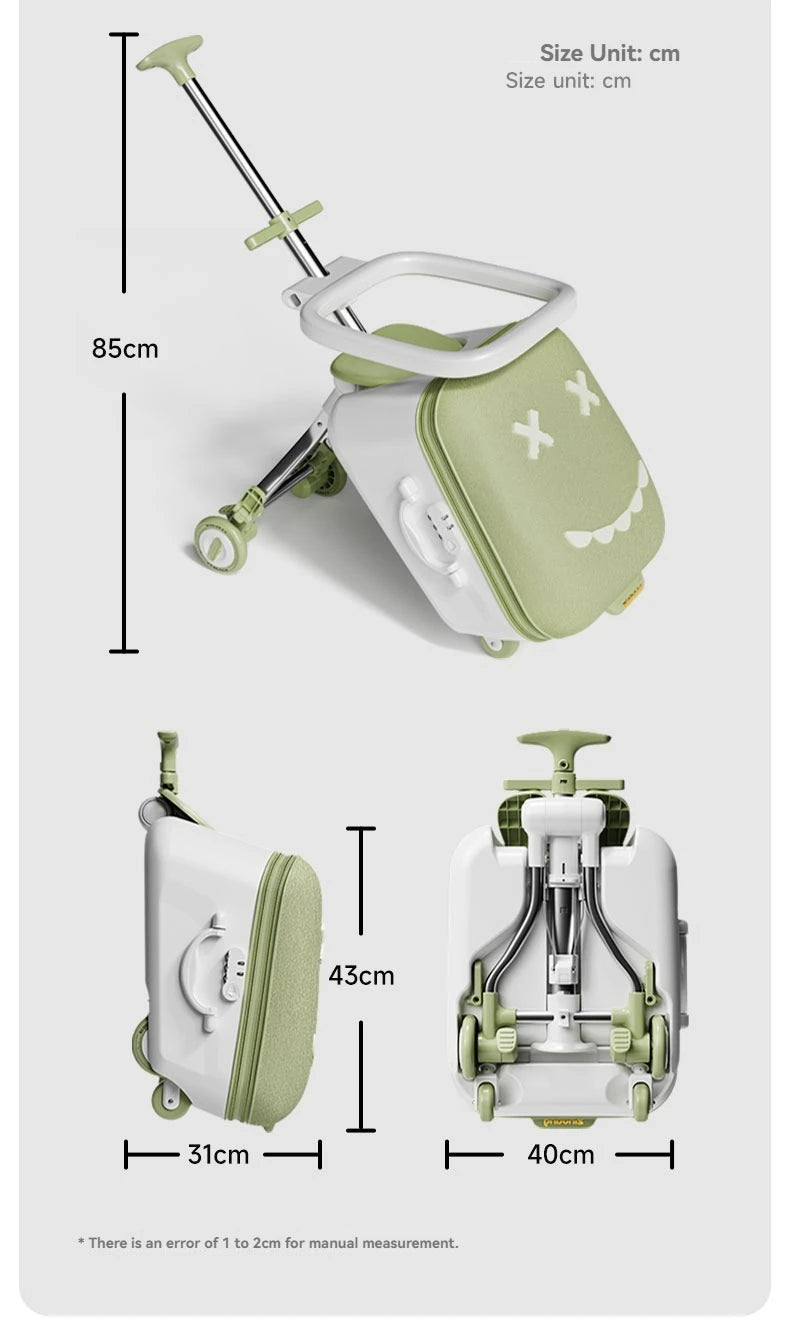 Mala de Passeio Infantil – Mala Dobrável para Carrinho de Bebê