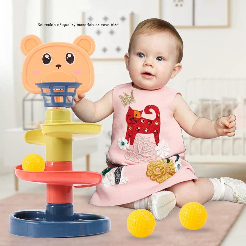 Sensory Ball Drop Tower for Babies – STEM Learning Fun