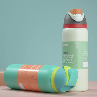 New Owala Stainless Steel Thermos Bottle with Straw