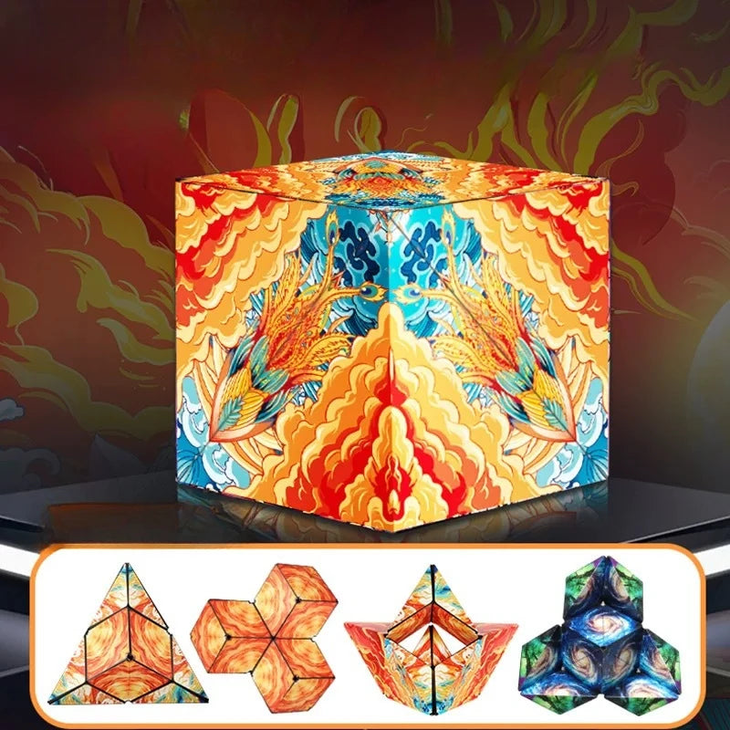 Magnetic Magic Cube (Fidget Toy)