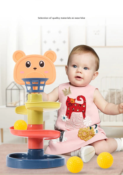 Sensory Ball Drop Tower for Babies – STEM Learning Fun