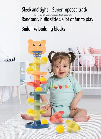 Sensory Ball Drop Tower for Babies – STEM Learning Fun
