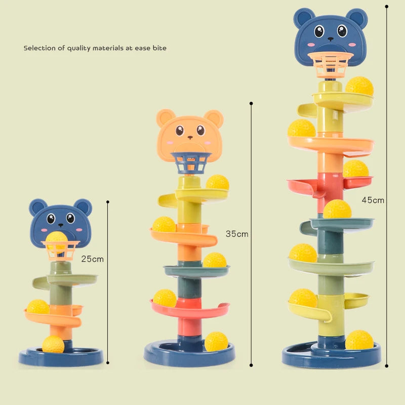 Sensory Ball Drop Tower for Babies – STEM Learning Fun