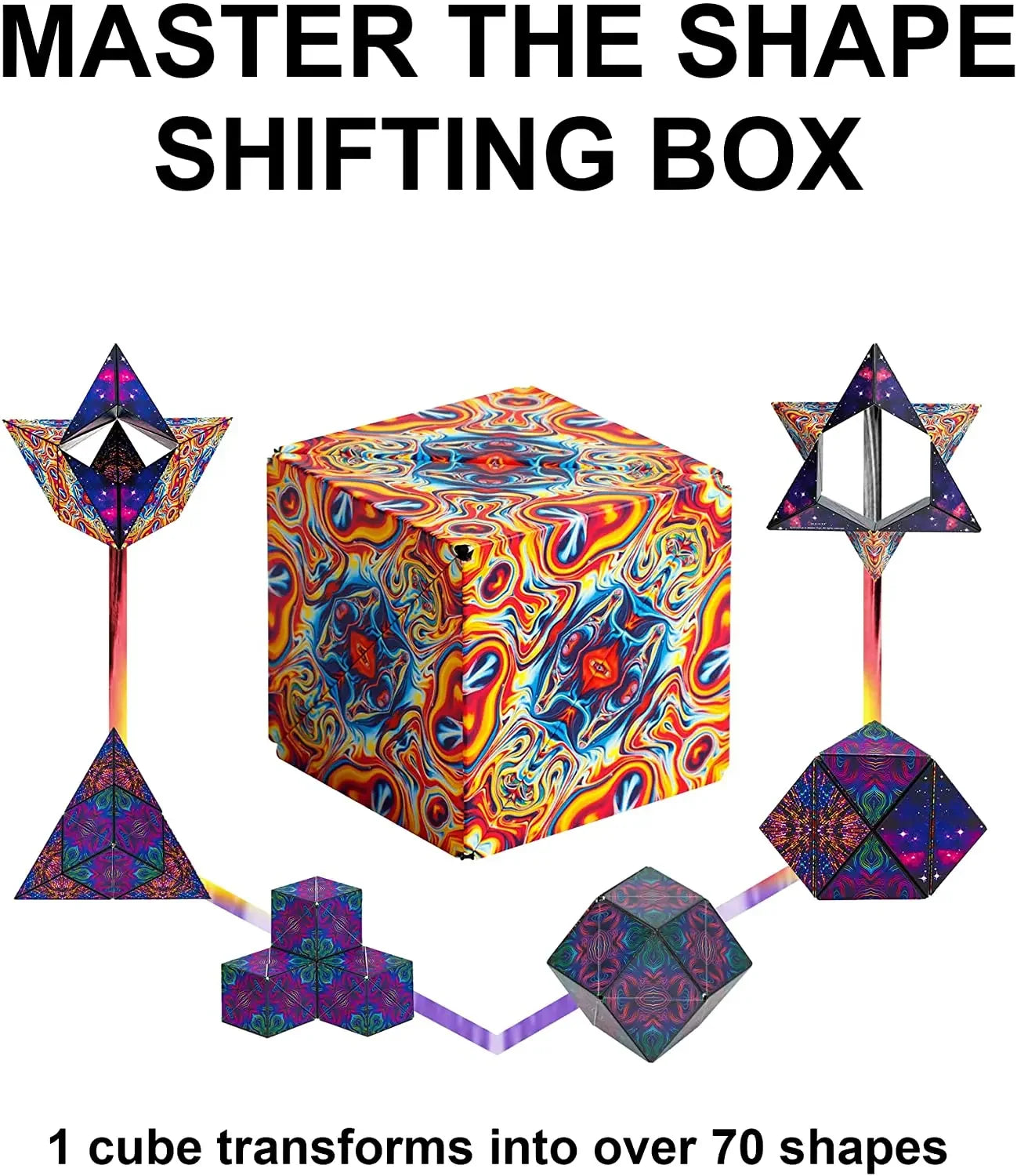 Magnetic Magic Cube (Fidget Toy)