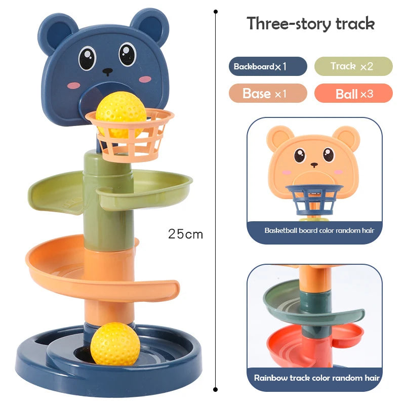 Sensory Ball Drop Tower for Babies – STEM Learning Fun