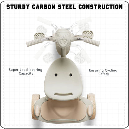 UBRAVOO Baby folding tricycle with pedals