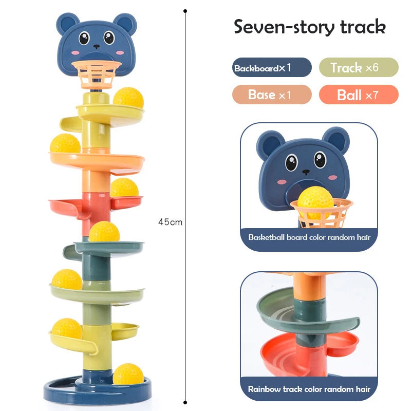 Sensory Ball Drop Tower for Babies – STEM Learning Fun