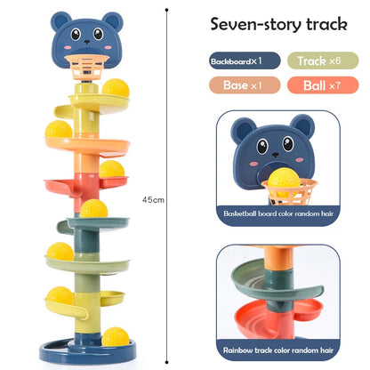 Sensory Ball Drop Tower for Babies – STEM Learning Fun