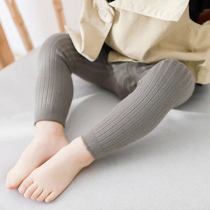 Cotton leggings with elastane uisex