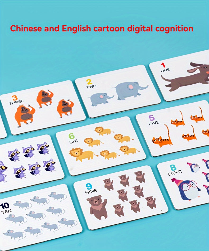 Digital puzzle set helps develop fine motor and cognitive skills