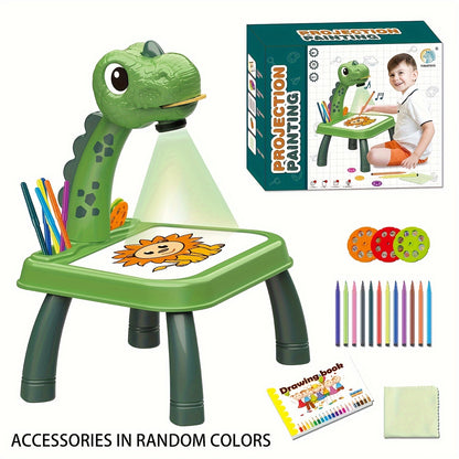 Dinosaur Themed Projection Drawing Table